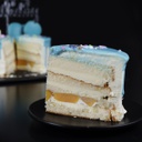 Kids Fresh Cream Cake (Blue)-slice