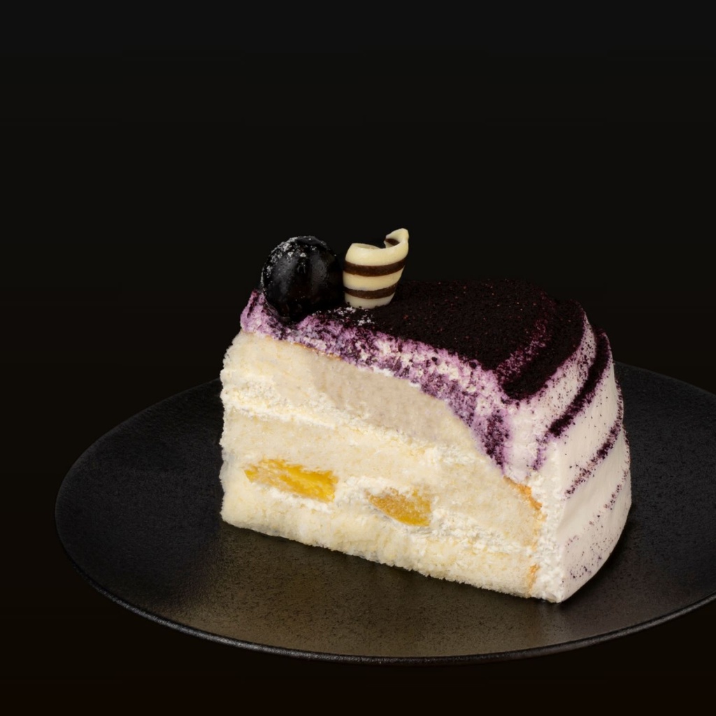 Blueberry Yoghurt Fresh Cream-slice