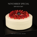 Strawberry Fresh Cream Gateau