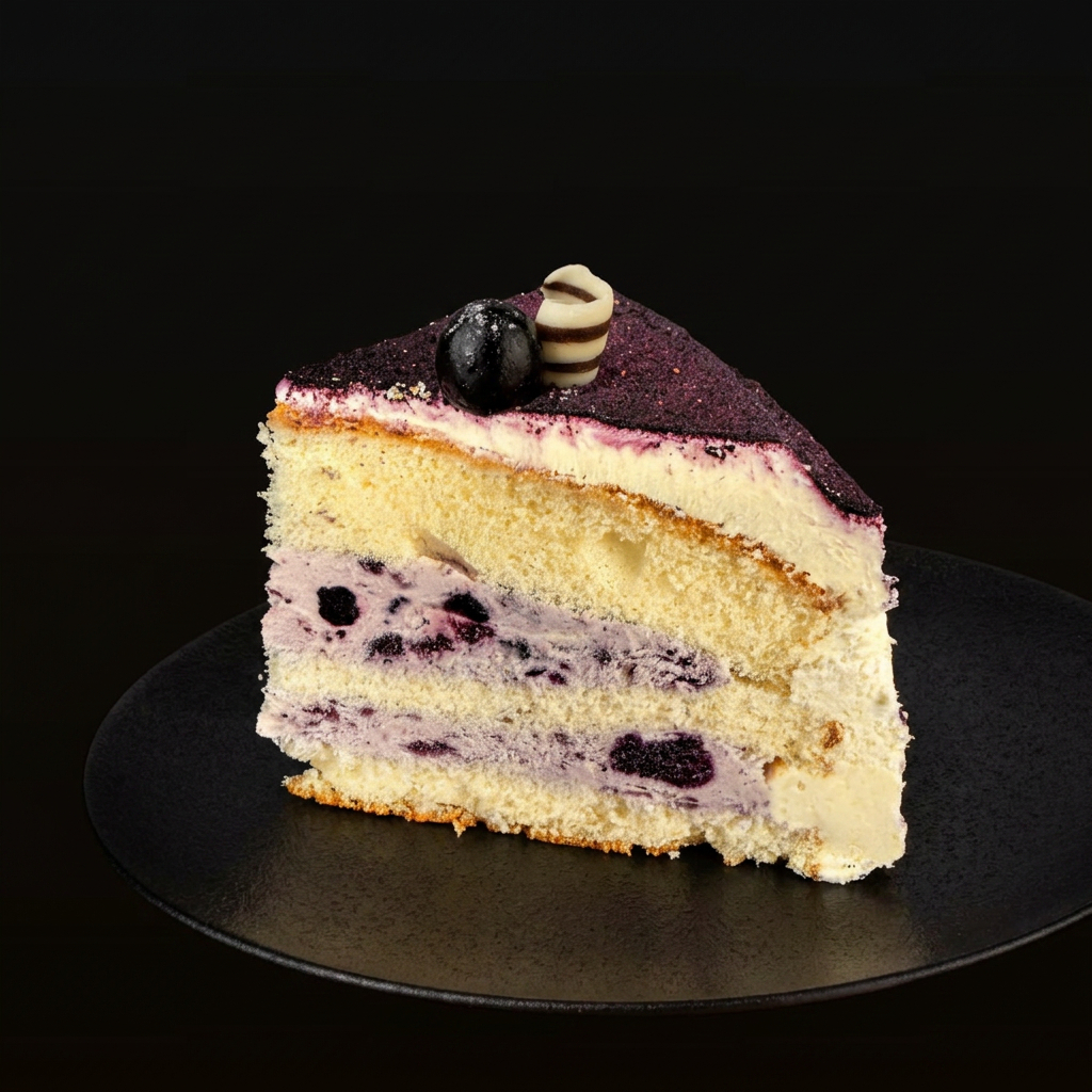 Blueberry Yoghurt Slice