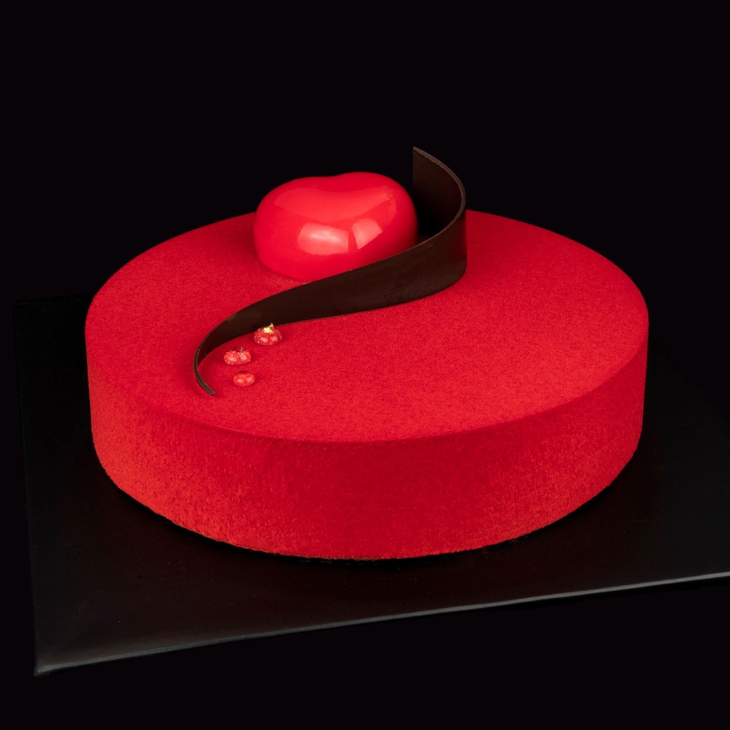 Strawberry Chocolate Mousse Cake