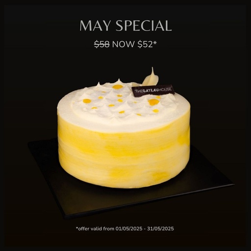 Mango Fresh Cream Gateau