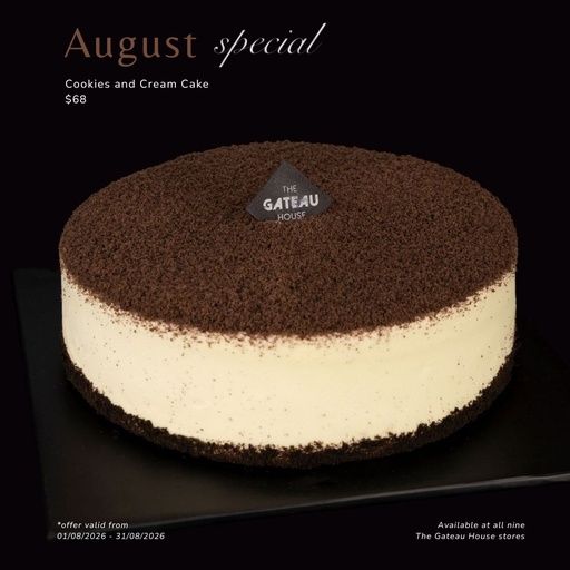 Cookies and Cream Gateau