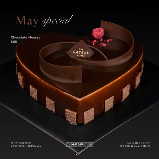 Chocolate Mousse Glossy (Heart)