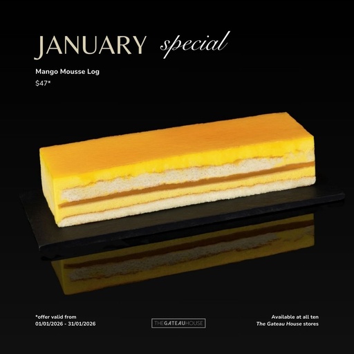 Mango Mousse Log
