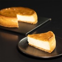 Classic Baked Cheesecake-slice